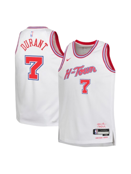 HOUSTON ROCKETS 2025/26 CITY EDITION SWINGMAN JERSEY – WHITE – KEVIN DURANT