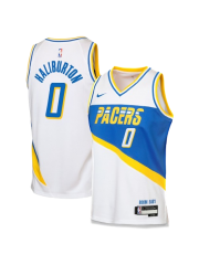 INDIANA PACERS 2025/26 CITY EDITION SWINGMAN JERSEY – WHITE – TYRESE HALIBURTON