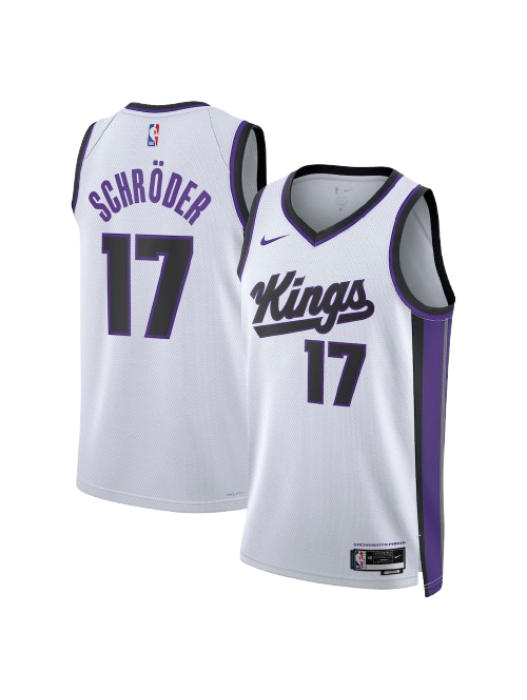 SACRAMENTO KINGS ASSOCIATION EDITION SWINGMAN JERSEY – WHITE – DENNIS SCHRÖDER