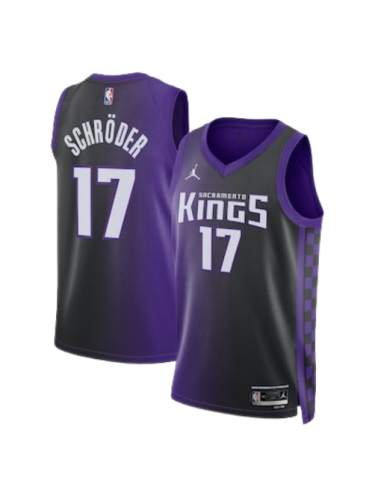 SACRAMENTO KINGS STATEMENT EDITION SWINGMAN JERSEY – PURPLE – DENNIS SCHRÖDER