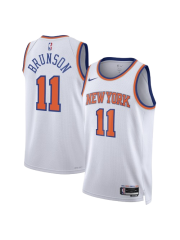 NEW YORK KNICKS ASSOCIATION EDITION SWINGMAN JERSEY – WHITE – JALEN BRUNSON