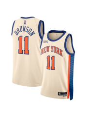 NEW YORK KNICKS 2025/26 CITY EDITION SWINGMAN JERSEY – WHITE – JALEN BRUNSON