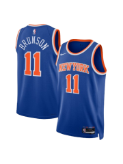 NEW YORK KNICKS ICON EDITION SWINGMAN JERSEY – BLUE – JALEN BRUNSON