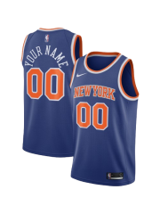 NEW YORK KNICKS ICON EDITION SWINGMAN JERSEY – BLUE – CUSTOM NAME & NUMBER