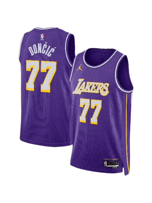 LOS ANGELES LAKERS STATEMENT EDITION SWINGMAN - PURPLE - LUKA DONČIĆ