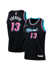MIAMI HEAT 2025/26 CITY EDITION SWINGMAN JERSEY – BLACK – BAM ADEBAYO