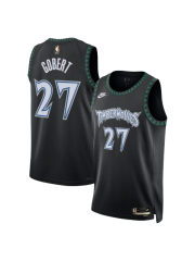 MINNESOTA TIMBERWOLVES CLASSIC EDITION JERSEY – BLACK – RUDY GOBERT