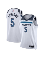 MINNESOTA TIMBERWOLVES ASSOCIATION EDITION SWINGMAN JERSEY – WHITE – ANTHONY EDWARDS