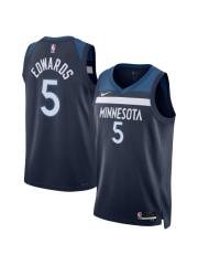MINNESOTA TIMBERWOLVES ICON EDITION SWINGMAN JERSEY – NAVY – ANTHONY EDWARDS