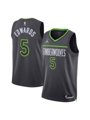 MINNESOTA TIMBERWOLVES STATEMENT EDITION SWINGMAN JERSEY – GRAY – ANTHONY EDWARDS