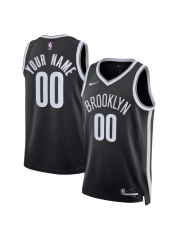 BROOKLYN NETS ICON EDITION SWINGMAN JERSEY – BLACK – CUSTOM NAME & NUMBER