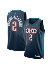 OKLAHOMA CITY THUNDER 2025/26 CITY EDITION SWINGMAN JERSEY – GRAY – SHAI GILGEOUS-ALEXANDER