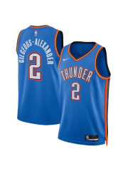 OKLAHOMA CITY THUNDER ICON EDITION SWINGMAN JERSEY – BLUE – SHAI GILGEOUS-ALEXANDER