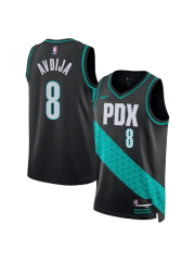 PORTLAND TRAIL BLAZERS 2025/26 CITY EDITION SWINGMAN JERSEY – BLACK – DENI AVDIJA