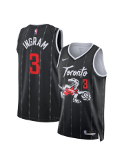 TORONTO RAPTORS 2025/26 CITY EDITION SWINGMAN JERSEY – BLACK – BRANDON INGRAM