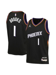 PHOENIX SUNS STATEMENT EDITION SWINGMAN JERSEY – BLACK – DEVIN BOOKER