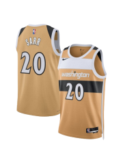 WASHINGTON WIZARDS 2025/26 CITY EDITION SWINGMAN JERSEY – TAN – ALEX SARR
