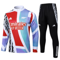 ARSENAL WHITE RED TRACKSUIT 2024/2025 - PLAYER