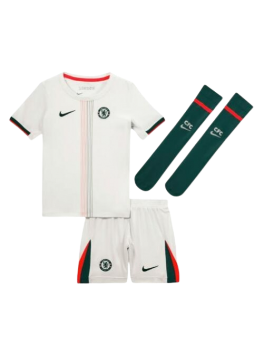 CHELSEA KIDS AWAY KIT 2025/2026