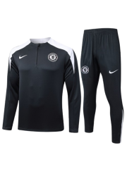 CHELSEA BLACK TRACKSUITS 2025/2026
