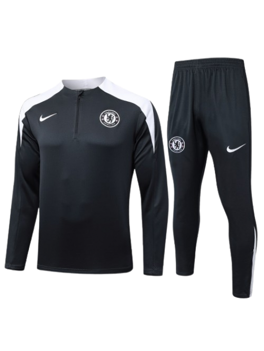 CHELSEA BLACK TRACKSUITS 2025/2026