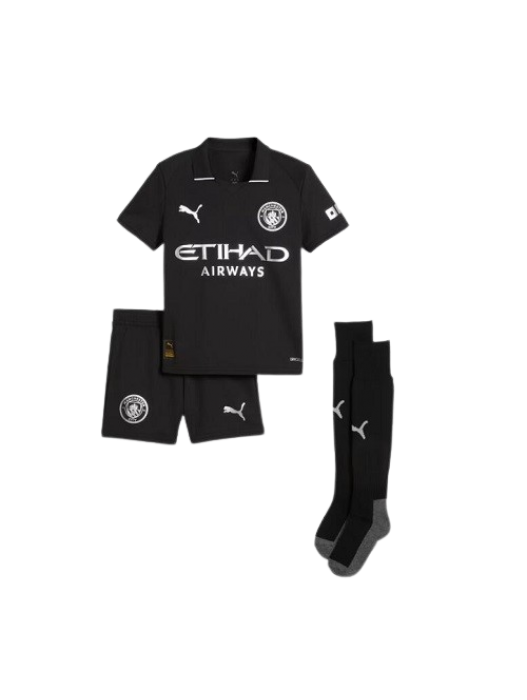 MANCHESTER CITY KIDS AWAY KIT 2025/2026