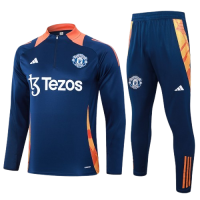 MANCHESTER UNITED NAVY BLUE TRACKSUITS 2024/2025