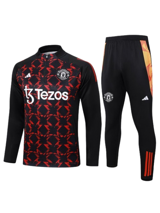 MANCHESTER UNITED RED TRACKSUITS 2024/2025 - PLAYER