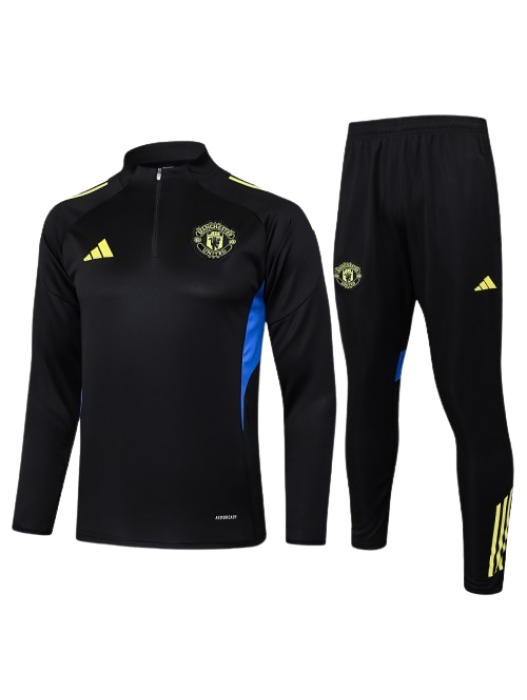 MANCHESTER UNITED BLACK TRACKSUIT 2025/2026
