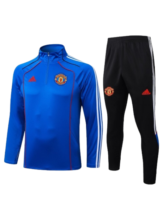 MANCHESTER UNITED BLUE TRACKSUIT 2025/2026