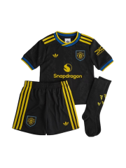 MANCHESTER UNITED KIDS THIRD KIT 2025/2026
