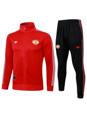 MANCHESTER UNITED RED RETRO JACKET SUIT 2025/2026