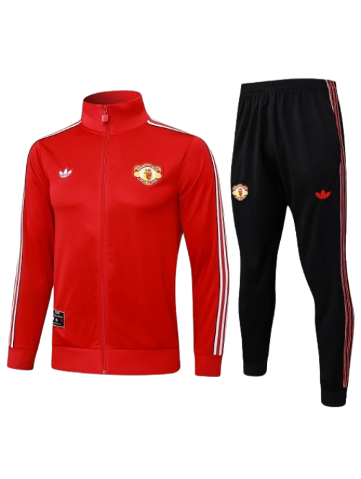 MANCHESTER UNITED RED RETRO JACKET SUIT 2025/2026
