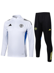 MANCHESTER UNITED KIDS WHITE TRACKSUIT 2025/2026
