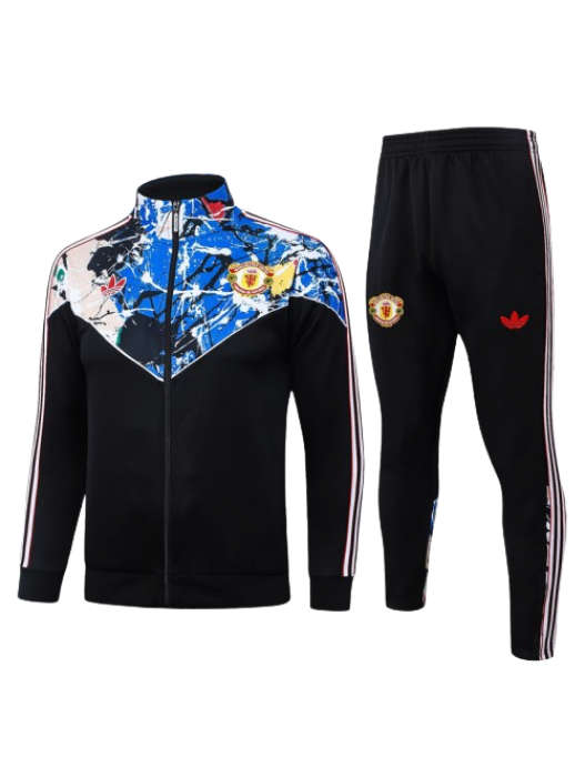 MANCHESTER UNITED KIDS BLACK JACKET SUIT 2026/2027