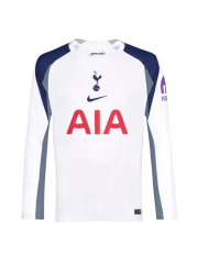 TOTTENHAM HOTSPUR LONG SLEEVE HOME JERSEY 2025/2026