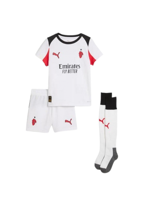 AC MILAN KIDS AWAY KIT 2025/2026