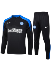 INTER MILAN BLACK TRACKSUITS 2024/2025
