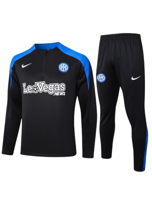 INTER MILAN BLACK TRACKSUITS 2024/2025