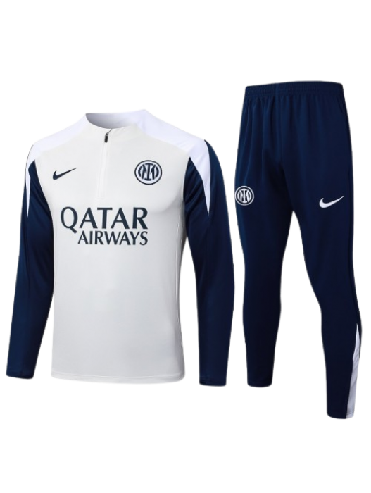 INTER MILAN CREAMY WHITE TRACKSUIT 2025/2026