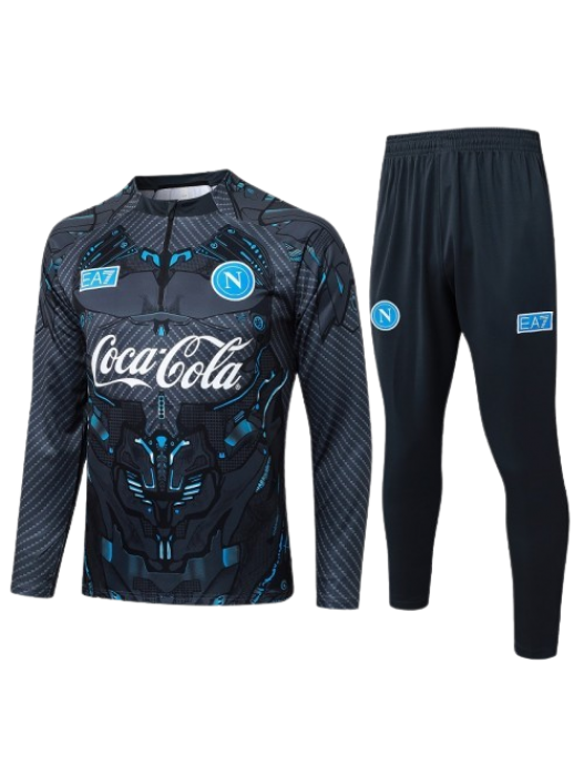 NAPOLI DARK GRAY TRACKSUIT 2025/2026