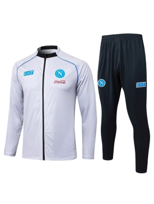 NAPOLI LIGHT GRAY JACKET SUIT 2025/2026