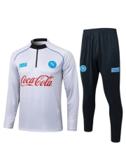 NAPOLI LIGHT GRAY TRACKSUIT 2025/2026