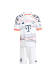BAYERN MUNICH KIDS AWAY KIT 2025/2026