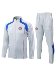 BAYERN MUNICH KIDS LIGHT GRAY RETRO JACKET SUIT 2025/2026
