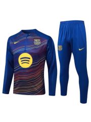 BARCELONA BLUE COLOR STRIPE TRACKSUIT 2025/2026