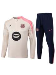 BARCELONA BEIGE TRACKSUIT 2025/2026
