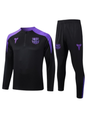 BARCELONA KIDS BLACK PURPLE TRACKSUIT 2025/2026
