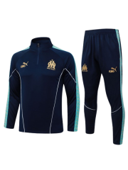 OLYMPIQUE MARSEILLE DARK BLUE TRACKSUIT 2025/2026