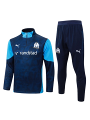 OLYMPIQUE MARSEILLE NAVY BLUE TRACKSUIT 2025/2026